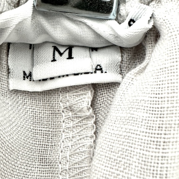 Bryan Walker 100% Linen Light Gray Pants Size Medium - Picture 6 of 7